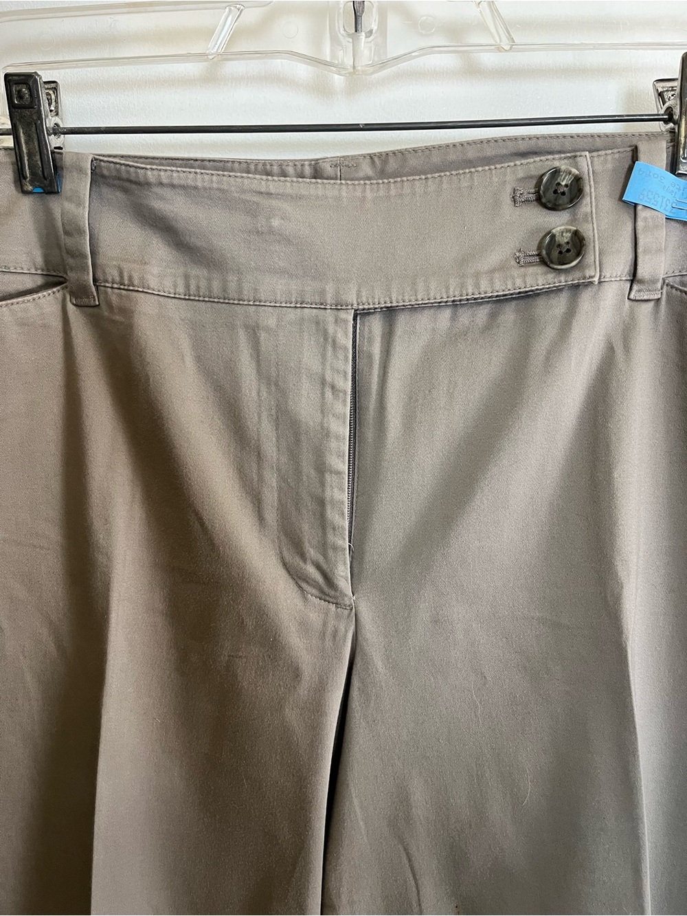 Ann Taylor Straight Leg Pants in Light Taupe